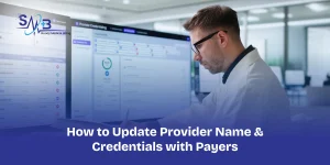 How to Update Provider Name & Credentials with Payers
